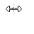 Horizontal resize cursor