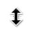 Vertical resize cursor