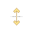 Vertical resize cursor