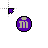 Purple M&M cursor