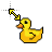 Rubber Duck Diagonal cursor
