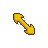 Melanie Diagonal Resize DOWN cursor