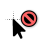Unavailable cursor
