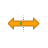 Horizontal resize cursor