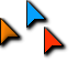 3D Color Cursors preview