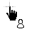Vertical resize cursor