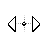 Horizontal resize cursor