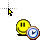 WiB Bounce Smiley cursor