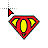 Superman Alphabet o cursor