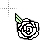 white rose cursor
