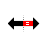 Horizontal resize cursor