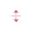 Vertical resize cursor