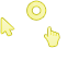 Yellow Transparency Cursors cursor preview