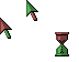 Red Green Cursors preview