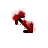 Burning (diagonal resize 1) cursor