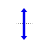 Vertical resize cursor