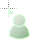 green bubble fun person cursor