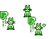 Kawaii Cute Frog Cursors preview