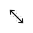 Diagonal 1 cursor