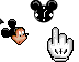 Mickey Mouse Cursors preview