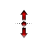 Vertical resize cursor