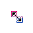 bisexual Diagonal Resize 1 cursor