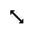 Meyerholtian Black Diagonal Resize 1 cursor