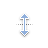 Vertical resize cursor