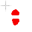 Vertical resize cursor