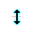 Vertical resize cursor