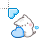 Kawaii Blue Kitty Cat kitten Cursors preview