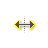 Horizontal resize cursor