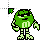Green cursor
