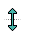 Vertical resize cursor
