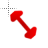 LU to RD cursor