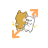 Diagonal resize 1 cursor