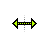 Horizontal resize cursor