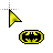 Batman Logo 4 cursor