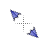 diagonal 1 cursor