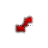 Red Spikes Diagonal Resize 2 cursor