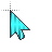 Medium Aqua VS cursor