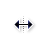 Horizontal resize cursor