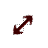 12-Diagonal Resize 2 (Red & Black) cursor