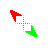 red green Diagonal 1 cursor