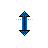 Vertical resize cursor
