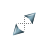 Diagonal resize 1 cursor