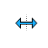 Horizontal resize cursor