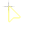 Yellow Carbon Fiber Light cursor
