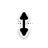 Vertical resize cursor