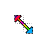 Rainbow Diagonal 1 cursor